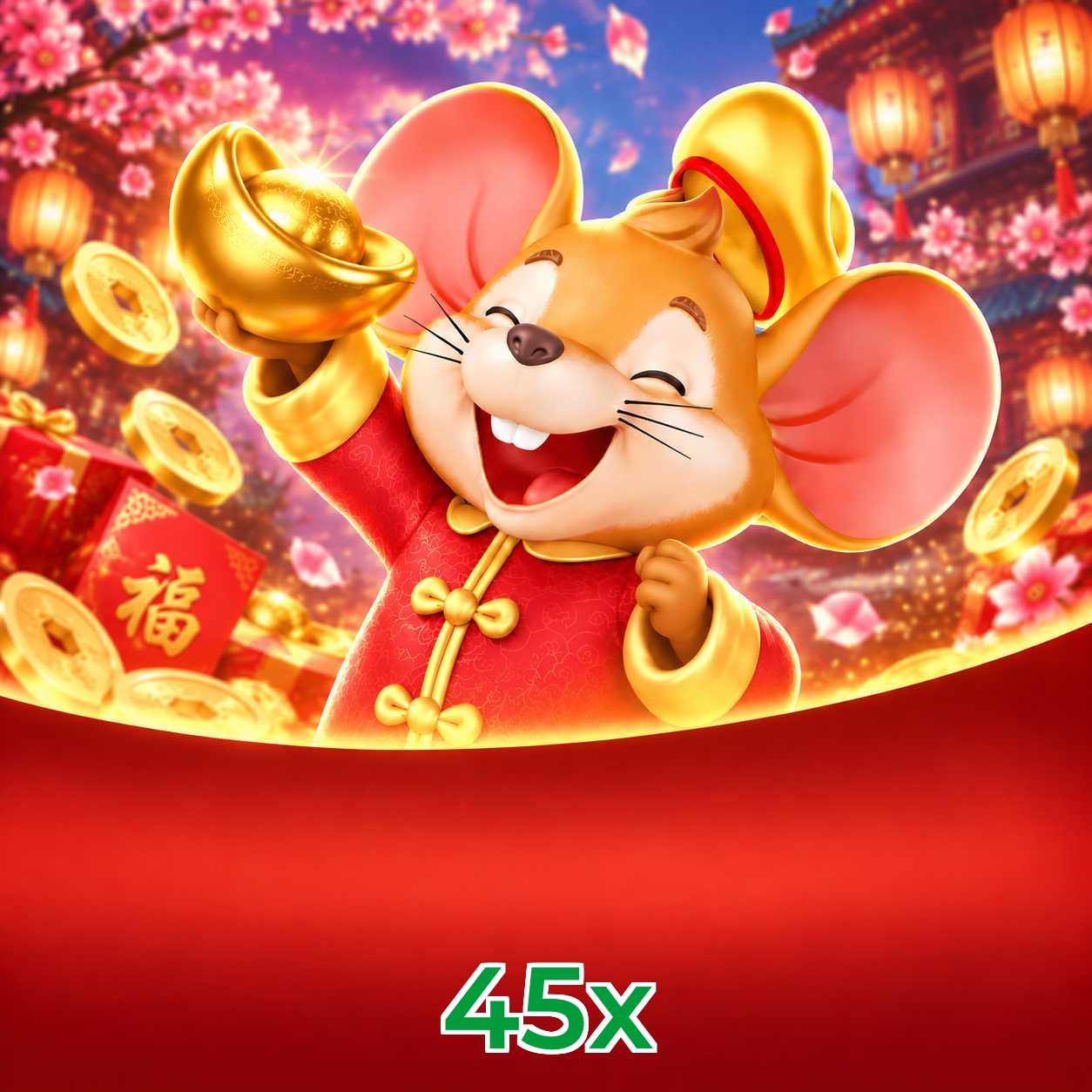 45x