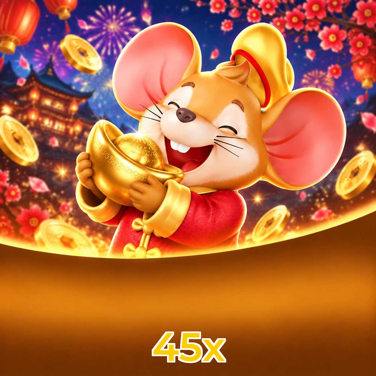 45x