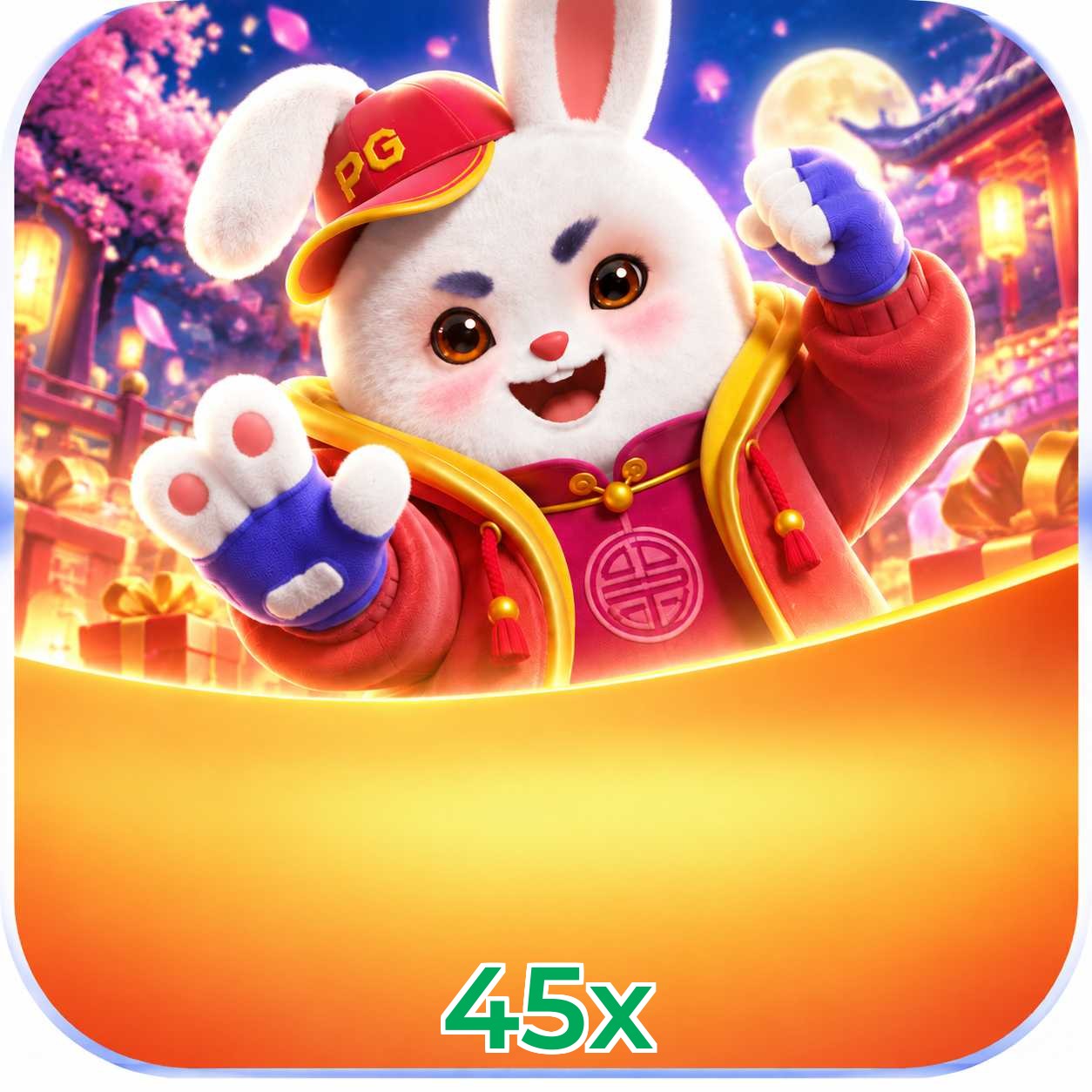 45x