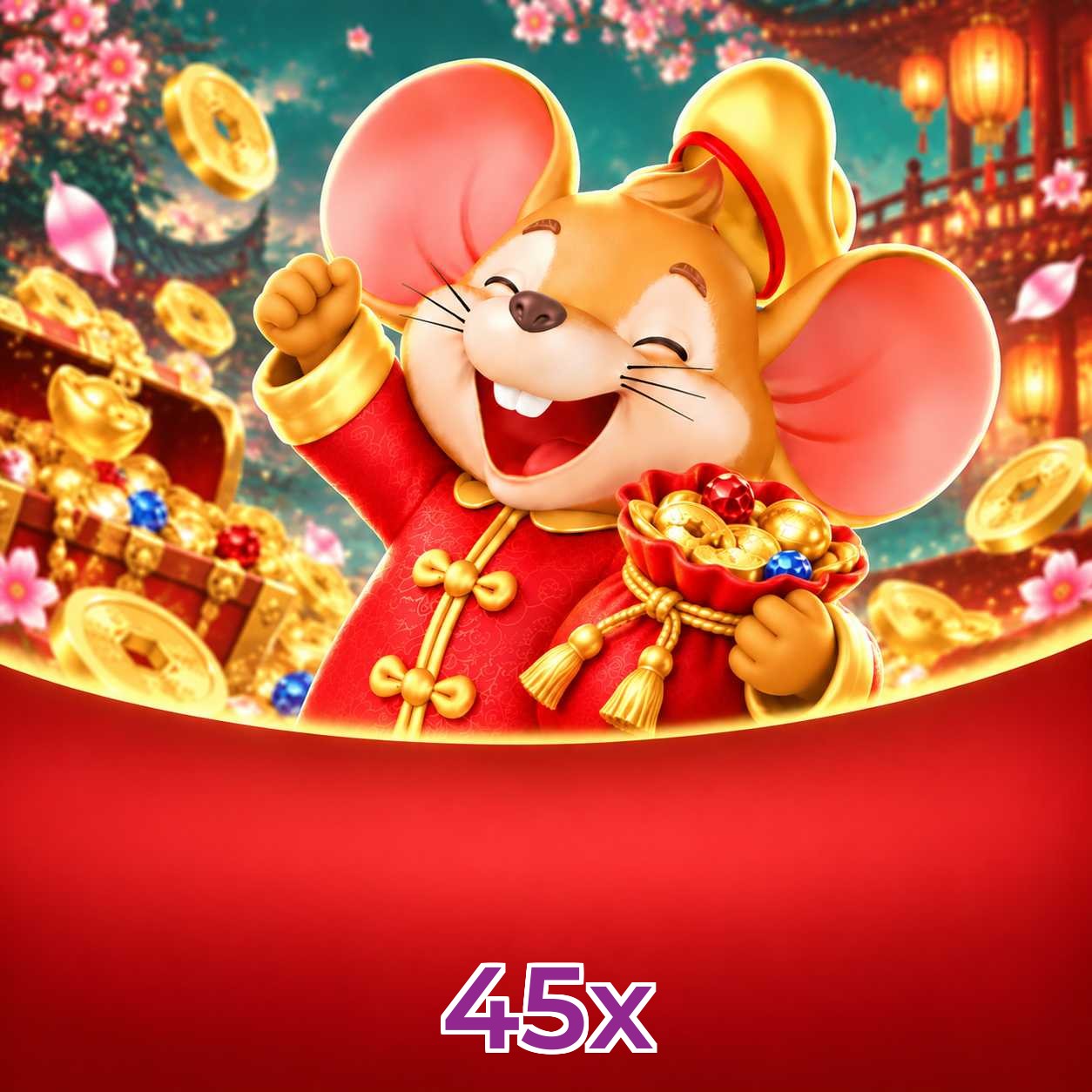 45x