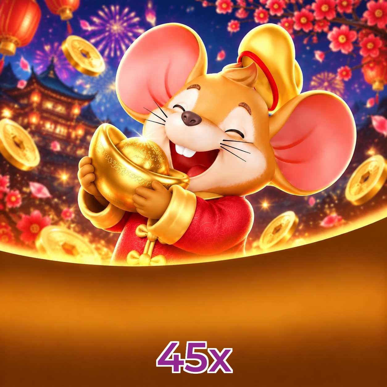 45x