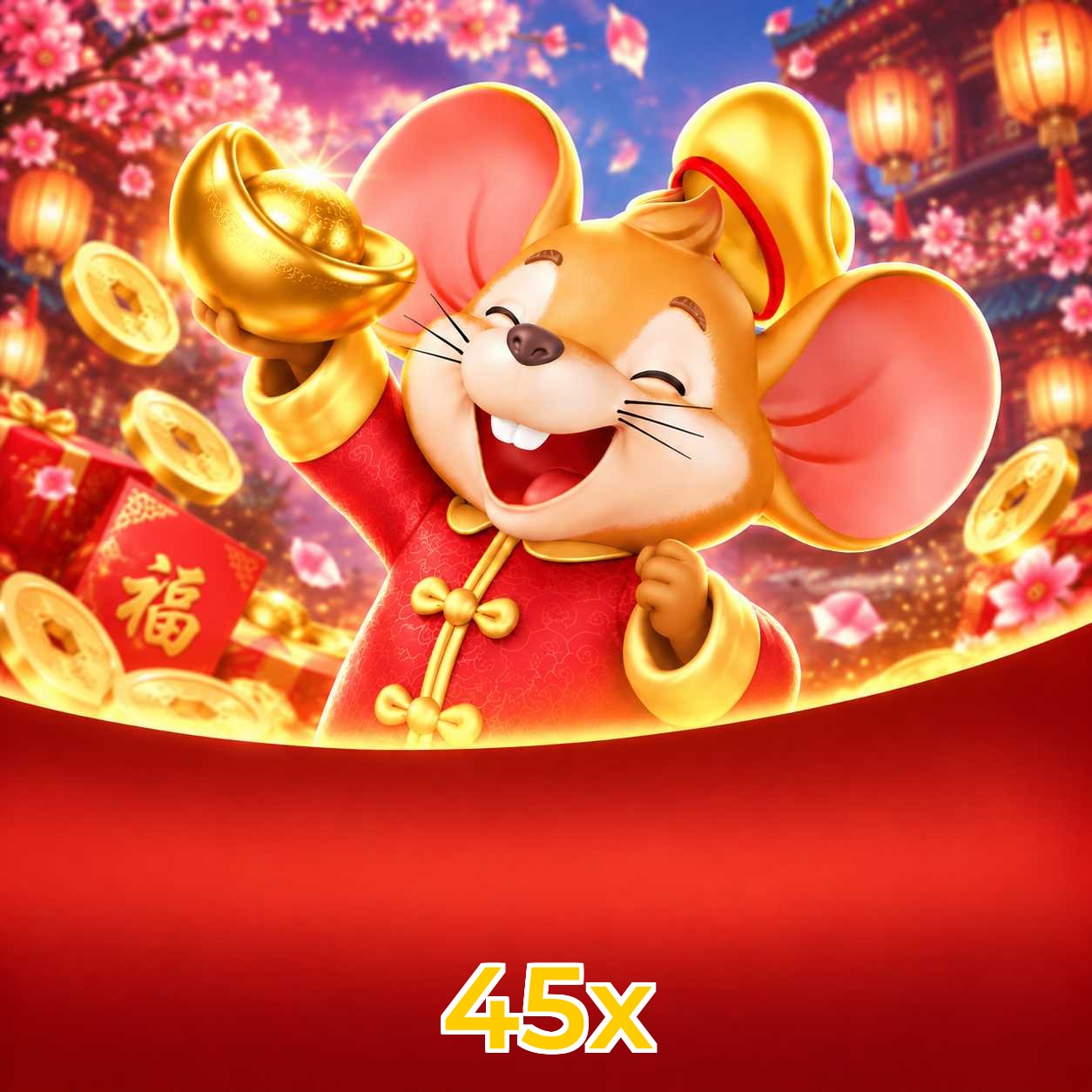 45x